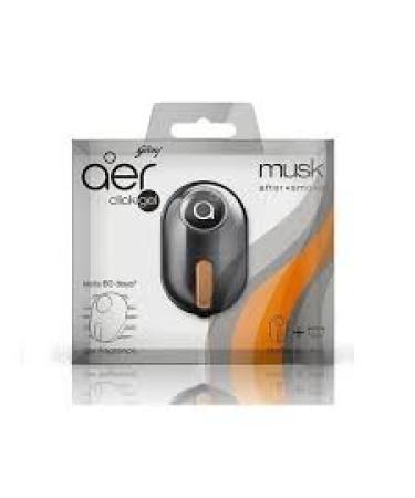 Godrej AER Click Musk After Smoke Car Vent Air Freshener (10 g) delivery in 6-7 Days