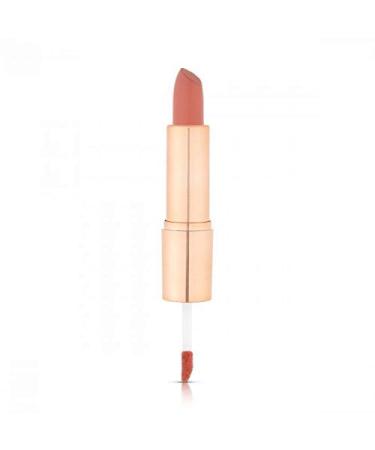 Flower Beauty Mix N Matte Lip Duo - Melon Kiss Full Coverage Lipstick & Pearlized Gloss - Buy Online on GoSupps.com