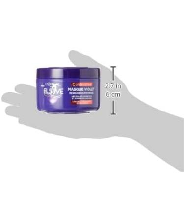 L'Or al Paris - Elseve Color-Vive - Intense De-Yellowing Mask Purple for Bleached / Lightened Hair 250 ml - Buy Online on GoSupps.com