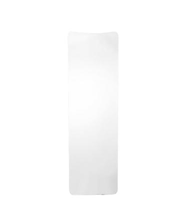 Healeved Balayage Board Clear Plastic Hair Highlighting Board Curved Hair Coloring Foiling Paddle for Home Hair Salon