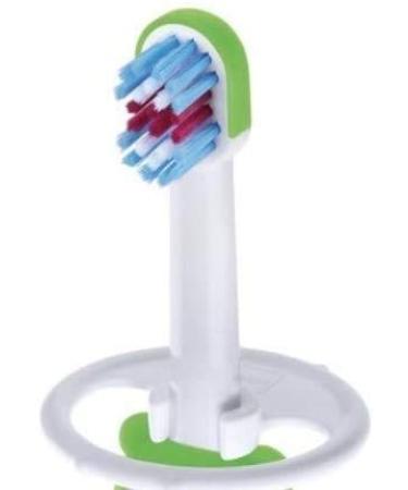 Mam Baby's Brush Toothbrush for Newborns - Secure Ring Small Head 6+ Months | Ideal for Milk Teeth | 1 Pack - Buy Online on GoSupps.com