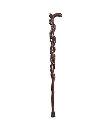 Cane Crutch Solid Wood Cane Root Carving Black Rosewood Whole Material Mahogany Walking Stick African Ebony Tree Root Carving Crutches Suitable for Elderly Gifts crutch-11.19 powerfully