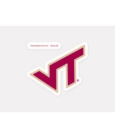 WinCraft NCAA Virginia Tech 4x4 Perfect Cut Color Decal - Officially Licensed College Merchandise - Buy Online on GoSupps.com