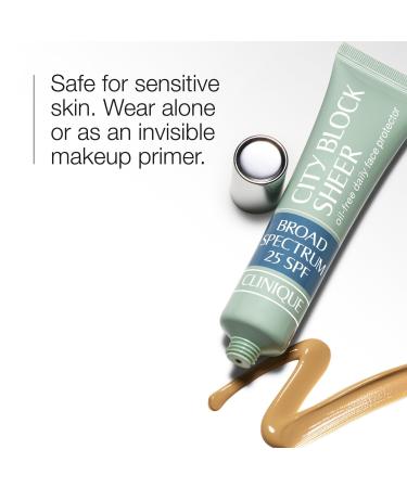 Clinique City Block Sheer Oil-Free Daily Face Protector Broad Spectrum SPF 25 Primer 1.4 oz - Transform Your Style with the Best Innovation Today! - Buy Online on GoSupps.com