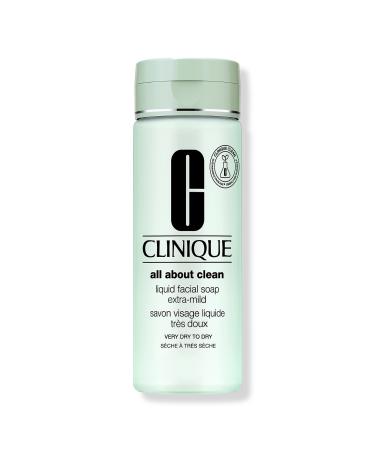 Clinique All About Clean Liquid Facial Soap Extra Mild 6.7 oz
