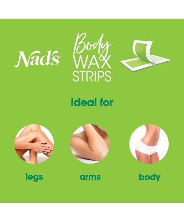 Discover Nads Natural Body Wax Strips 24 ct - Elevate Your Style Instantly! - Buy Online on GoSupps.com