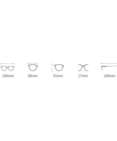 Buy Zhuyiqz Oversized Reading Glasses - Anti-Blue Light Computer Readers (C2 +150) | Protect Your Eyes from Digital Strain - Buy Online on GoSupps.com