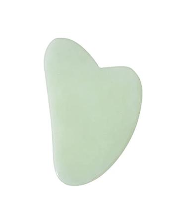 Jade Gua Sha Scraping Board Pure Color Heart-Shaped Gua Sha Scraping Sheet Beauty Face Neck Back Gua Sha Scraping Board