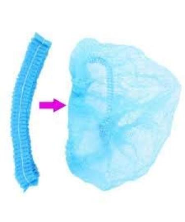 24-Pack Disposable Bouffant Caps Hair Net Head Cover Nets - Buy Online on GoSupps.com
