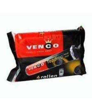 VENCO RED BAND Licorice Top Drop Rolls (4 rolls per pack) | 5 packs (20 rolls total)