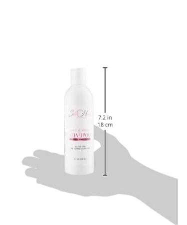 Soft & Shine Shampoo - Sulfate Free for All Hair Types | Boost Shine Softness & Damage Protection - 8oz - Buy Online on GoSupps.com