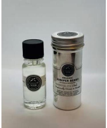 Organic Juniper Berry Essential Oil (Juniperus communis) (500ml) by NHR Organic Oils