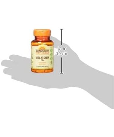 Sundown Naturals Melatonin 10 mg - 90 Capsules for Sleep Support - Buy Online on GoSupps.com