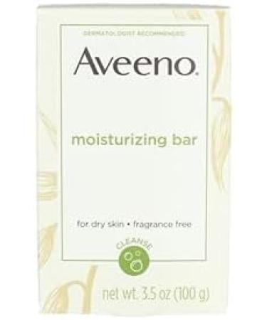 Aveeno Gentle Moisturizing Bar Facial Cleanser for Dry Skin - 3.5 oz (Pack of 4) - Buy Online on GoSupps.com