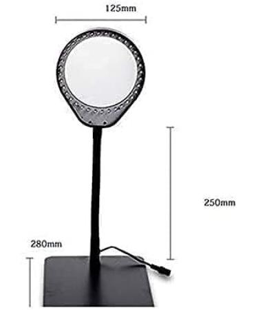 Magnifying Glass Magnifier Illuminated Loupe High Power Glass HD Enlarged Mirror Tool Magnifier Magnifier Glass Desktop Magnifier - Buy Online on GoSupps.com