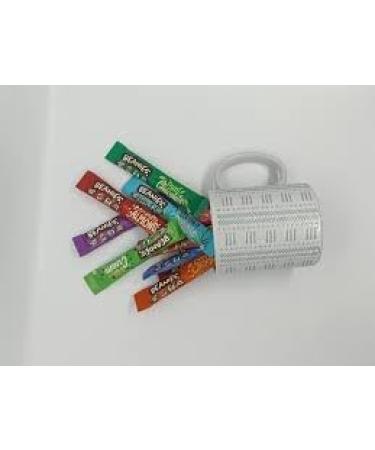 6 X Beanies Coffee Sachets Variety Box 12 Per Pack - Mixed Flavoured Instant Coffee - Vegan Nut Free Low Calorie - Buy Online on GoSupps.com