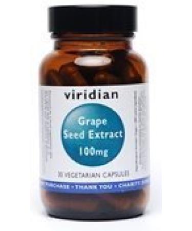 Viridian Grape Seed Extract 100mg: 90 Veg Caps - Buy Online on GoSupps.com