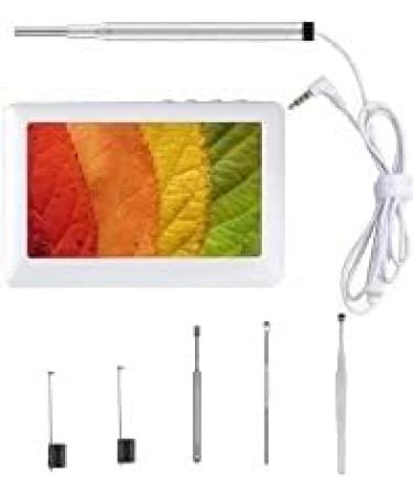 Feilx Earwax Removal Tool with Camera HD Ear Wax Removal Otoscope with 6 LED Lights Endoscope Ear Tip 4.3 Inch Screen Children Adult Ear Wax Removal Too - Buy Online on GoSupps.com