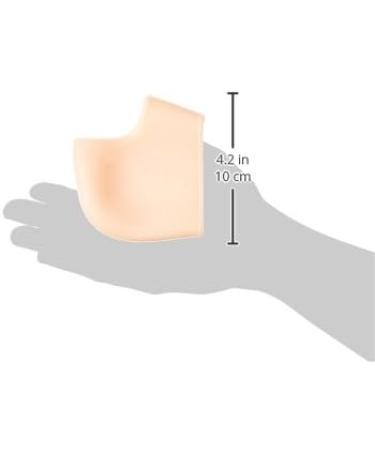 Bruise Preventing Cushioned Heel Protection Gel Pad for Men - 1 Pair Nude | Comfort & Support for All-Day Wear - Buy Online on GoSupps.com