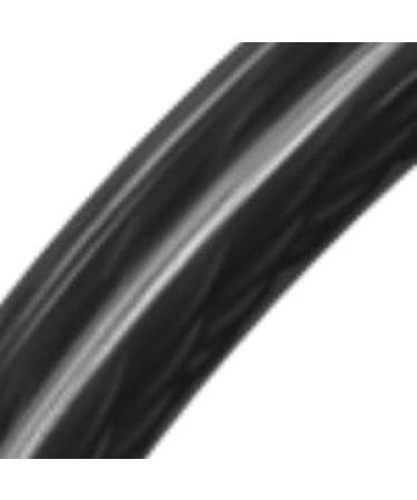 Stainless Steel Large Key Ring Wire Keychain for Car and Luggage - Black - Buy Online on GoSupps.com