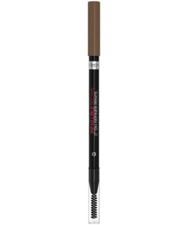 L Or al Paris Infaillible 12H Brow Definer Eyebrow Pencil Triangular Tip 3.0 Brunette - Buy Online on GoSupps.com