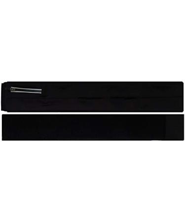 Premium Inivisble Sports Waistband Pouch with Hook-Loop for Omnipod Dash PDM (WB-Black)