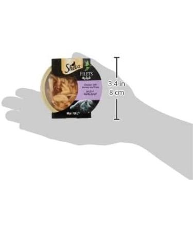 SHEBA Bowl Fillets Chicken with Shrimp 16 x 60g - Premium Cat Food for International Shipping - Buy Online on GoSupps.com