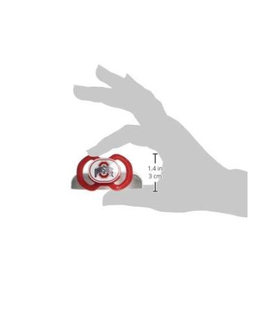Baby Fanatic NCAA Ohio State Buckeyes OST212Gen. 3000 Pacifier 2-Pack - Buy Online on GoSupps.com