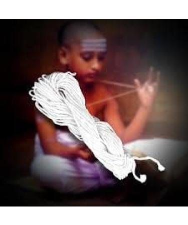 Buy Luckypreneur India Janu Janoi - 20 Pieces of Pure Cotton Holy Tread for Divine Bliss - Buy Online on GoSupps.com