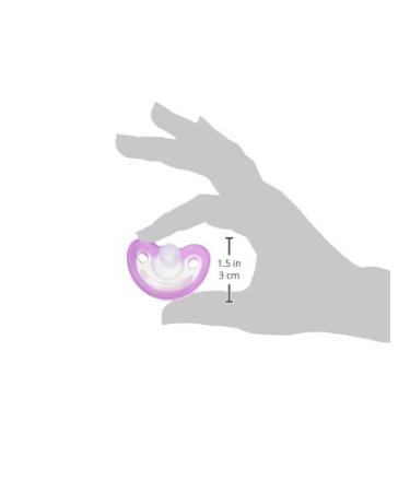 RaZbaby JollyPop Baby Pacifier Pink Double Pack 3m+ - 2 ct - Buy Online on GoSupps.com