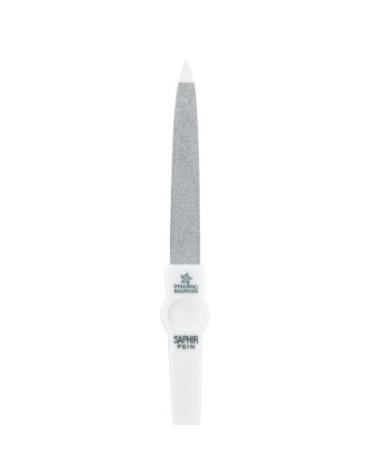 Pfeilring Sapphire nail file 12 cm white