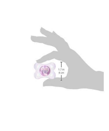 MAM Original Baby Pacifier | Nipple Shape for Healthy Oral Development | Sterilizer Case | Girl Attitude 0-6 (Pack of 2) - Buy Online on GoSupps.com