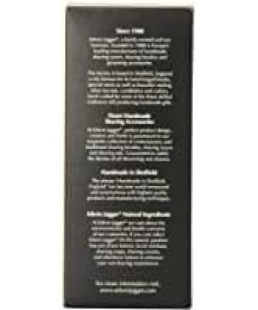 Edwin Jagger Imitation Ivory Black Synthetic Shaving Brush with Drip Stand - Best International Quality Shaving Accessories - Buy Online on GoSupps.com