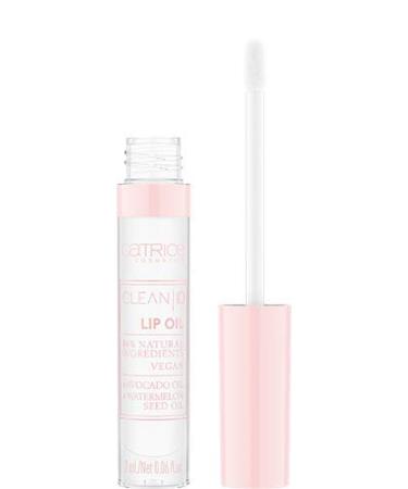 Catrice Clean ID Lip Oil with Avocado and Watermelon Seed Extract - Vegan, Gluten and Cruelty Free - Buy Online on GoSupps.com