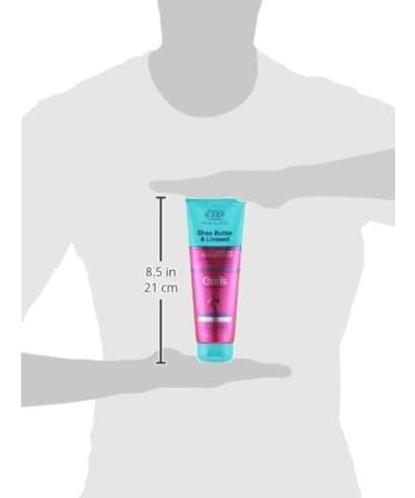 Eva Hair Clinic Curls Shampoo - Shea Butter & Linseed (230ml) | Detangles Improves Styling Prevents Split Ends -  - Buy Online on GoSupps.com