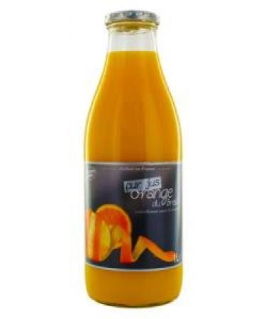 Produit du monde Product of the World - Pure Brazilian Orange Juice 1 Litre Glass Bottle