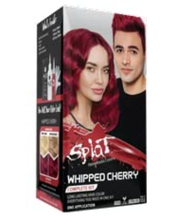 Splat Semi-Permanent Hair Dye Kit - Whipped Cherry | Long Lasting Vegan & Cruelty-Free - Buy Online on GoSupps.com