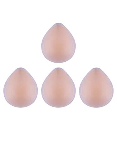 GALPADA 4pcs Camel Toe Pad Concealer Invisible Adhesive Silicone Guard Reusable, Women Large