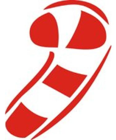 Eulenspiegel 106648 - Self-adhesive stencil - Candy cane