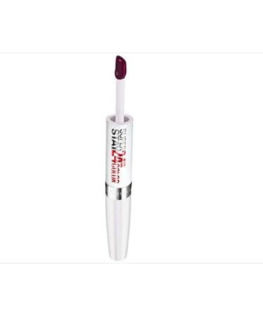 Maybelline Super Stay 24HR Lip Colour in All Day Plum (363) - Long-lasting and Super Impact Colour - Buy Online on GoSupps.com