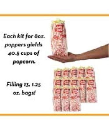 JOLLY TIME All-in-One Popcorn Kit with Kernels, Oil, and Salt for Movie Theater or Air Popper Machines (24 Pack, 8oz Kettle) - 10.5 oz (Pack of 24) - Buy Online on GoSupps.com