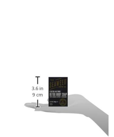 Buy The Seaweed Bath Co. Exfoliating Detox Body Soap - Arabica Coffee & Cinnamon (Pack of 3) | International Shipping Available - Buy Online on GoSupps.com