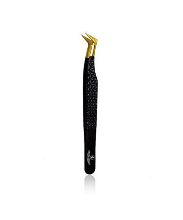 Crystal Lashes Penguin Tweezers Black Diamond
