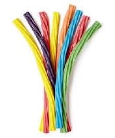 Twizzlers Twizzlers Rainbow Chewy Flavoured Twist Candy 351g - Buy Online on GoSupps.com