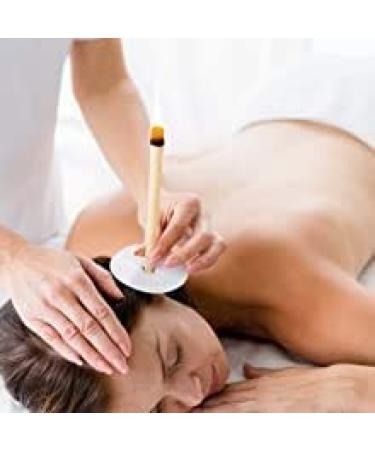 GLAMZA Organic Hopi Ear Candles - Natural Ear Wax Remover - 72pcs (36 Pairs) with Protective Disc Cones - Buy Online on GoSupps.com