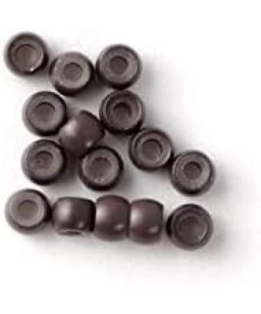 Vlasy Silicone Lined Nano Rings Beads for Hair Extensions - Brown (600pcs) - Buy Online on GoSupps.com