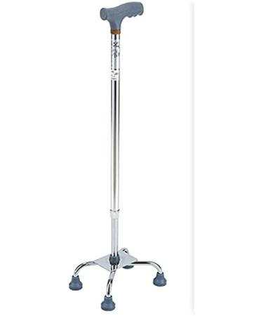 Canes Adjustable Cane for Men Women Lightweight Sturdy Elderly Offset Walking Stick Suitable for Seniors & Handicap Four-Legged Crutches Prosperous