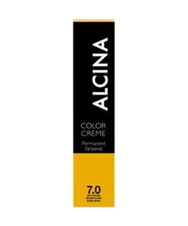 Alcina Color Cream Permanent Coloring 747 Medium Blonde Copper Brown 60 ml