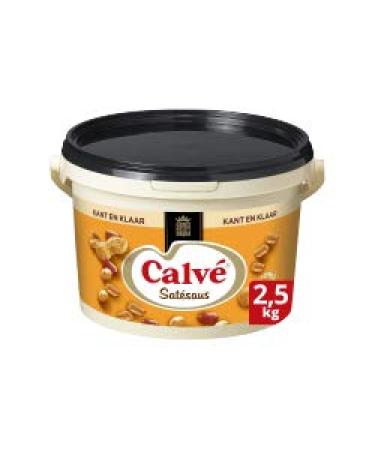 Calv Calve Satay Sauce Ready to Eat 2.5kg Bucket