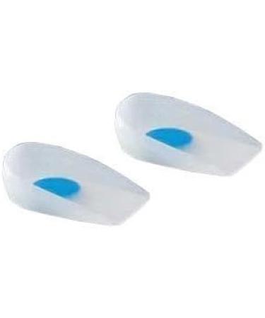 Boolavard Silicone Gel Heel Inserts - 100% Medical Grade for Plantar Support & Comfort - Medium Size Orthotic Solution - Buy Online on GoSupps.com